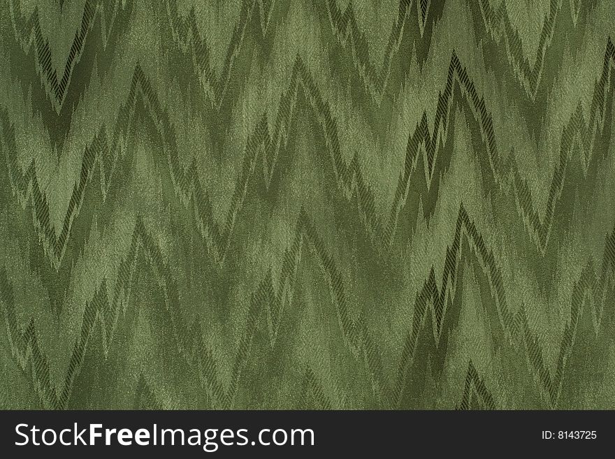 Dark green tissue texture with ornament. Dark green tissue texture with ornament