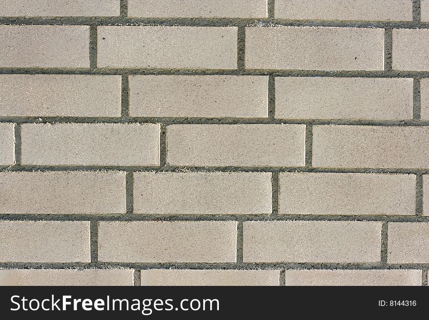 Light colored brick wall background for multiple uses