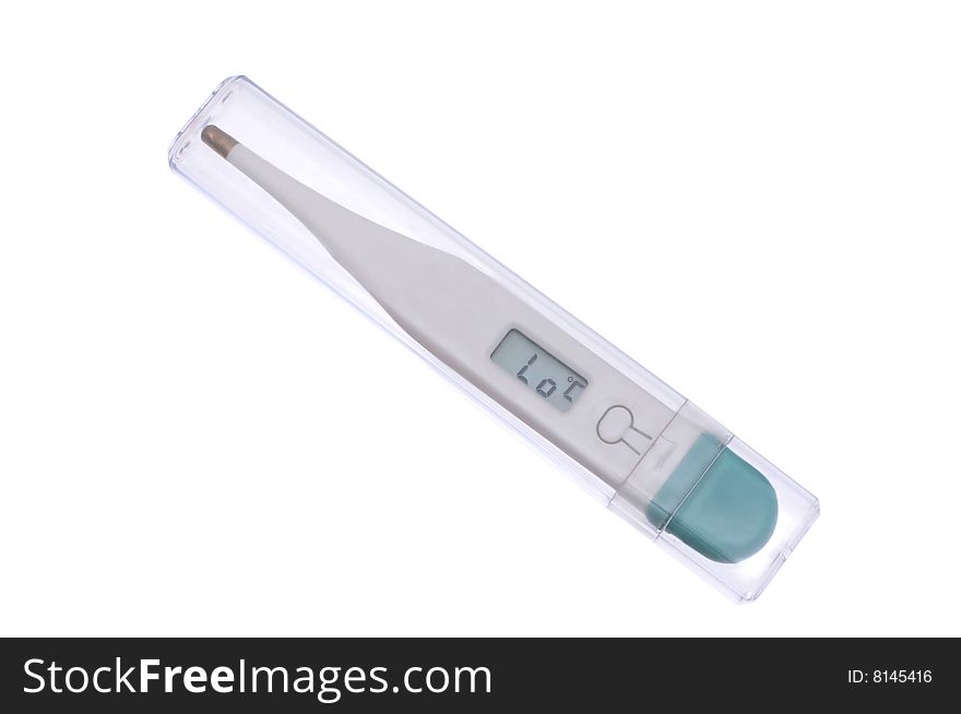 Digital medical thermometer.