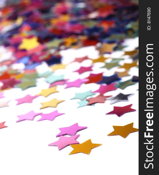 Stars In The Form Of Confetti Free Stock Images & Photos 8147690