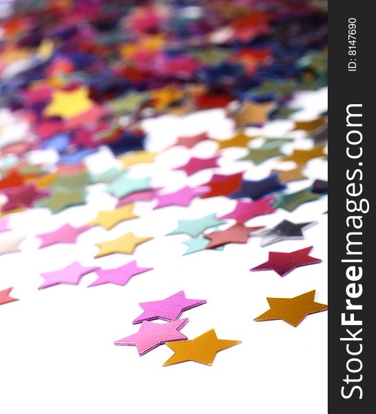 Stars In The Form Of Confetti