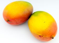 Two Mango Royalty Free Stock Image
