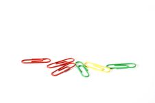 Paper Clip Royalty Free Stock Photography
