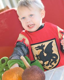 Boy At Halloween Royalty Free Stock Image Boy At Halloween Royalty Free Stock Image