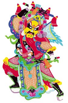 Chinese Folk Art, Paper Cutting, Stock Photos Chinese Folk Art, Paper Cutting, Stock Photos