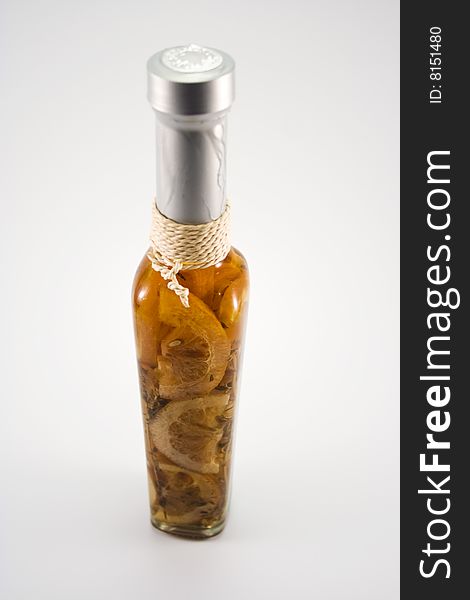 An image of a gourmet cooking oil bottle.