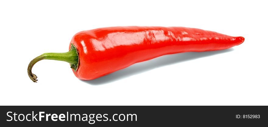 Big red hot chili pepper