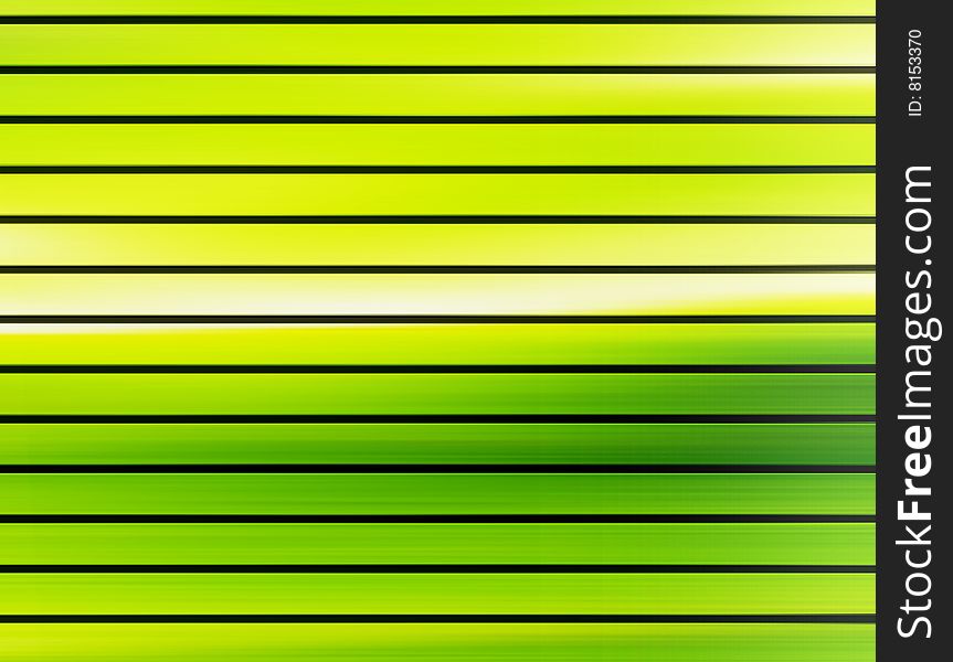 Green lines background illustration, computer generated image