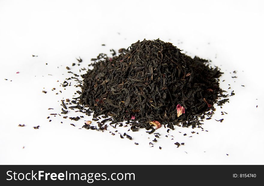 Pile Of Black Tea