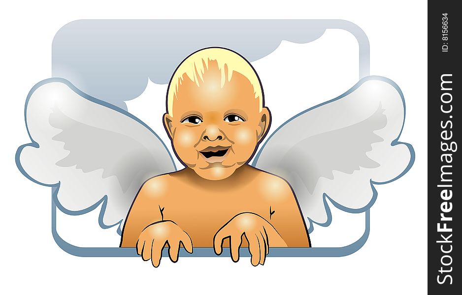 Child with wings