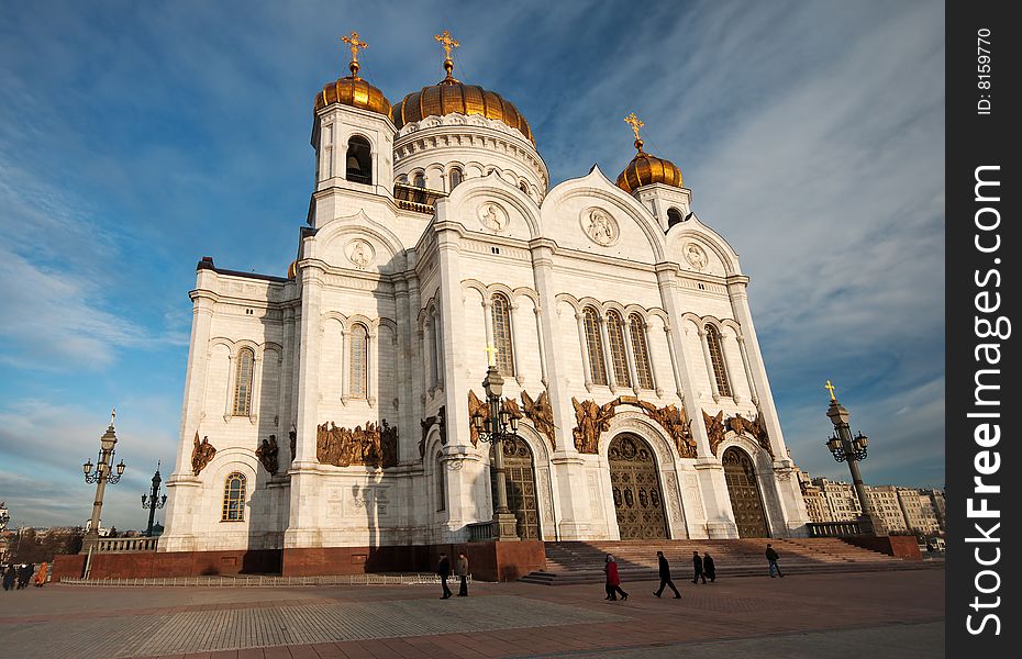 Cathedral of Christ the Savior in Moscow