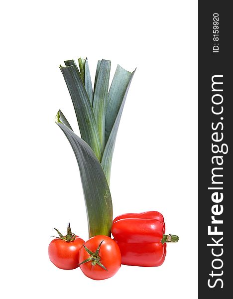 Set of different autumn vegetables isolated on a white background. Set of different autumn vegetables isolated on a white background.