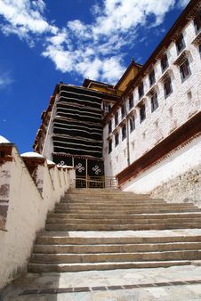 Tibet Potala Palace Royalty Free Stock Photo Tibet Potala Palace Royalty Free Stock Photo