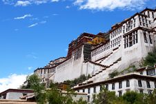Tibet Potala Palace Royalty Free Stock Photos Tibet Potala Palace Royalty Free Stock Photos