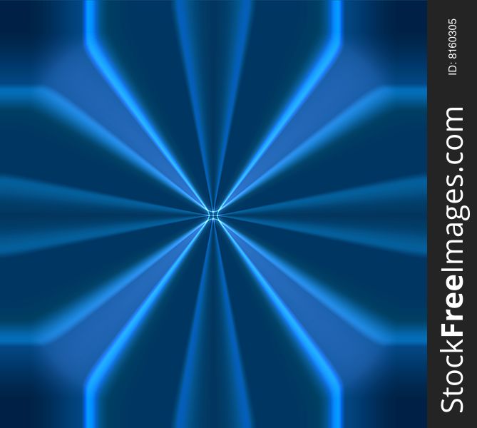Abstract blue background with light. Abstract blue background with light