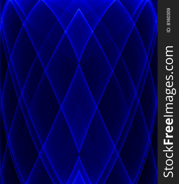 Abstract dark blue background with light protruding. Abstract dark blue background with light protruding