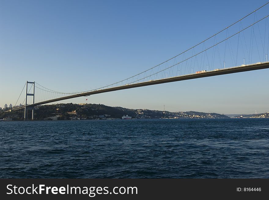 The Bosphorus Bridge. Istanbul/Turkey