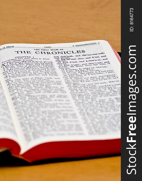 Bible Page - Chronicles