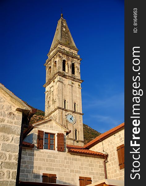 Old Church in Perast, Montenegro