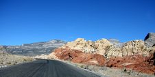 Desert Road Royalty Free Stock Photo Desert Road Royalty Free Stock Photo