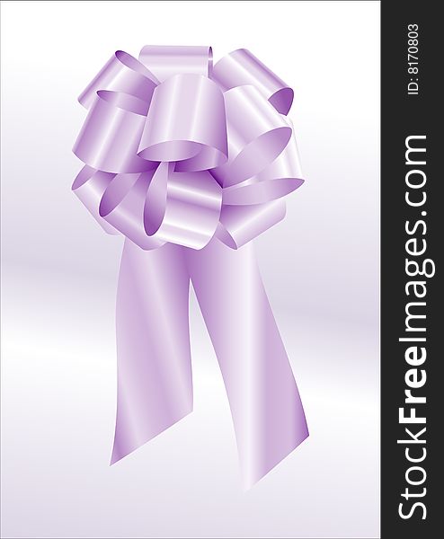 Vector illustration of  beautiful, elegant bow icon. You can decorate your website, application or presentation with it.