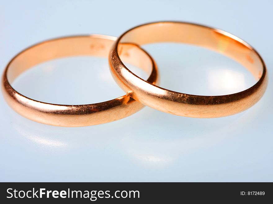 Two Golden Wedding Rings