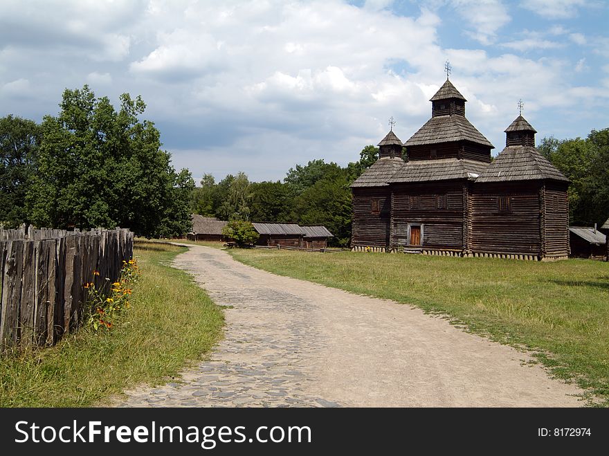 Landscape With Old Church.