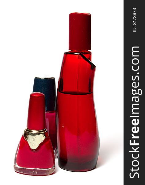 Nail Polish And Fragrance Bottle