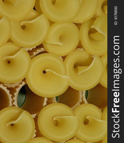 Various pasta suitable as background