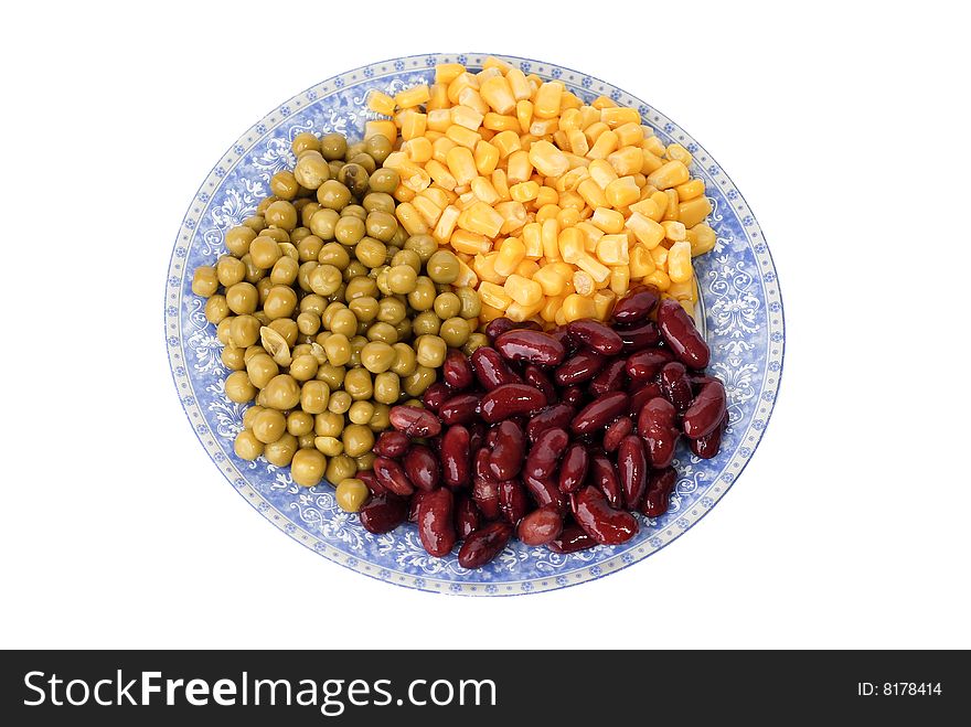 Bean, corn, pea