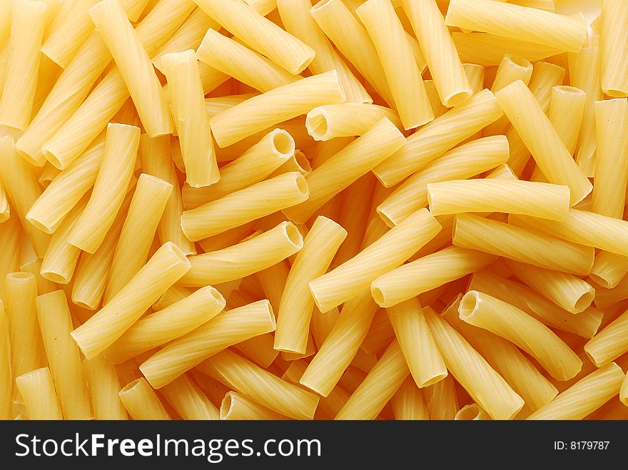 Raw, fresh pasta background texture