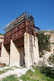 Abandoned Stone Quarry Stock Images Abandoned Stone Quarry Stock Images