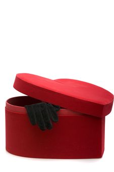 Red Heart Box Royalty Free Stock Photography