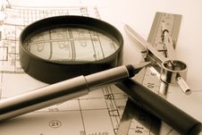 Architecture Blueprint Royalty Free Stock Images Architecture Blueprint Royalty Free Stock Images