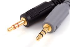 Headphones Jack-plugs Royalty Free Stock Image Headphones Jack-plugs Royalty Free Stock Image