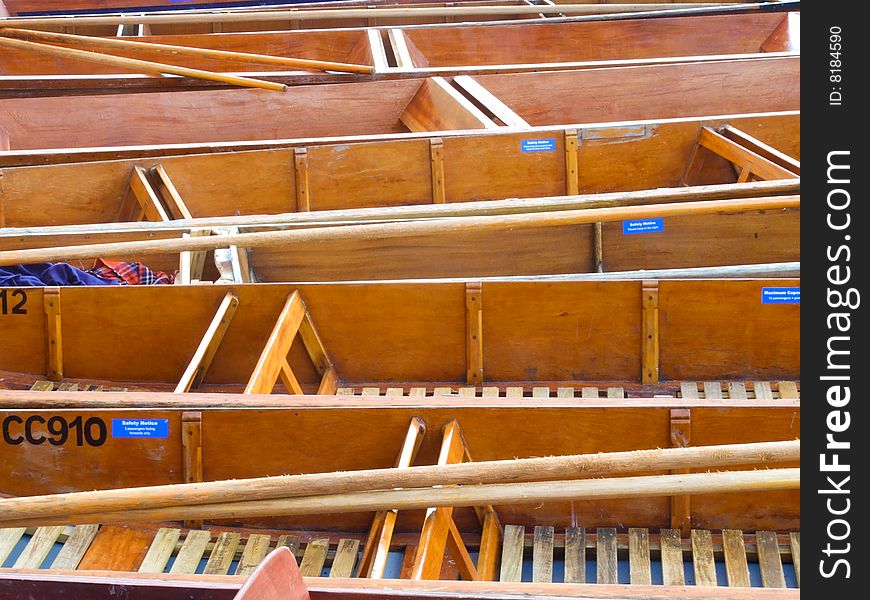 Punting On River Cam