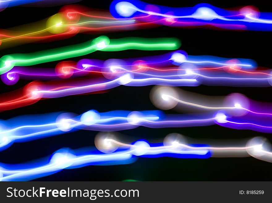 Abstract multi colored black background. Abstract multi colored black background
