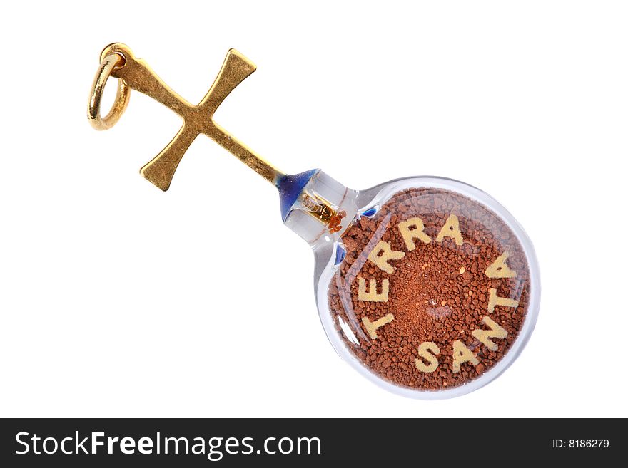 Amulet with Terra Santa from Jerusalem
