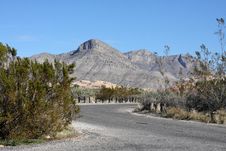 Desert Highway Stock Image
