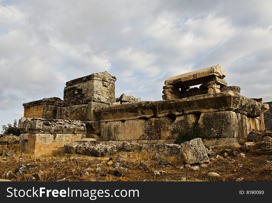 Ruins, vault in Turkey