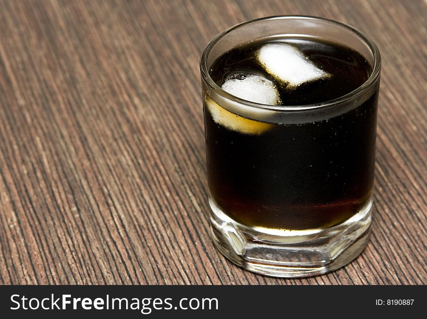 Whisky with cola