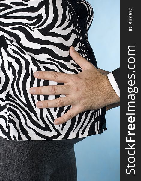 Man hands on the abdomen of pregnant women. Man hands on the abdomen of pregnant women