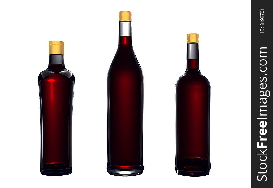 Wine bottles