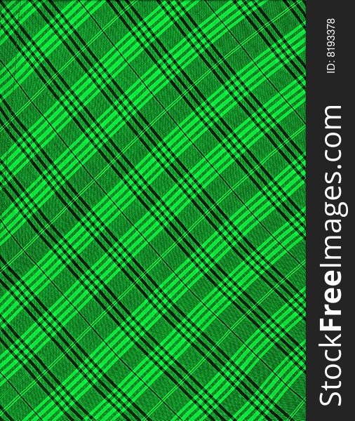 Scottish tissue green and black. Scottish tissue green and black.