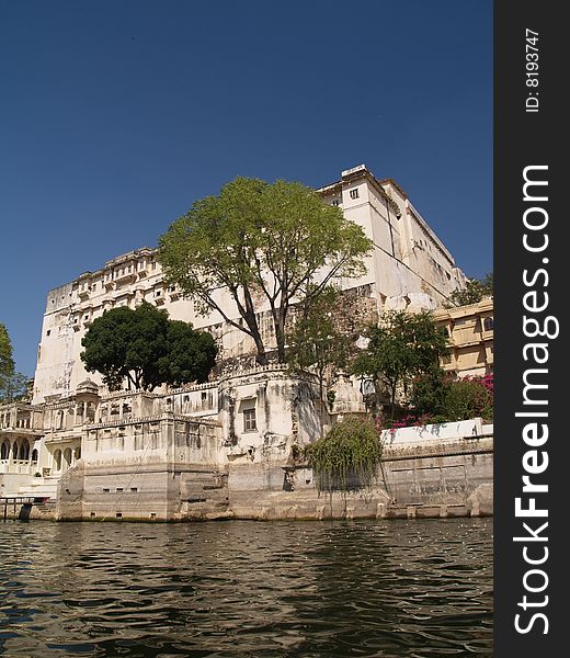 Udaipur City Palace in Rajasthan, India