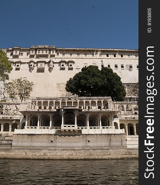 Udaipur City Palace in Rajasthan, India