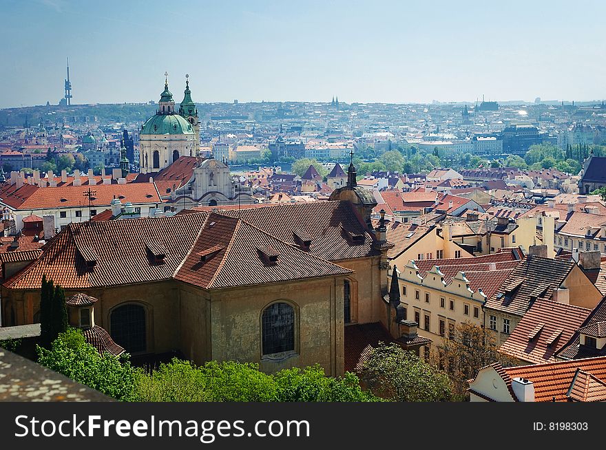 Red Roofs Of Prague
