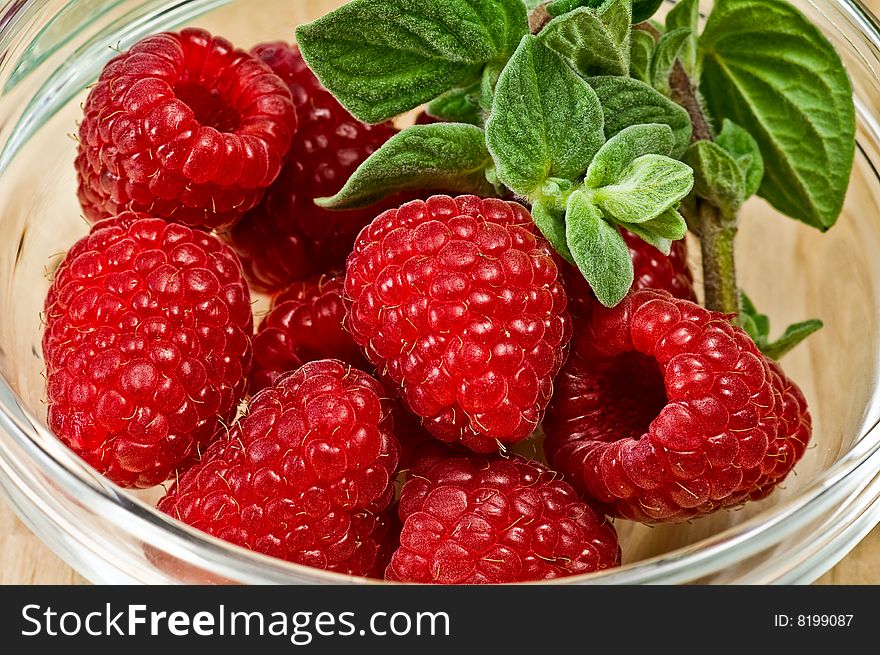 Fresh Ripe Raspberry
