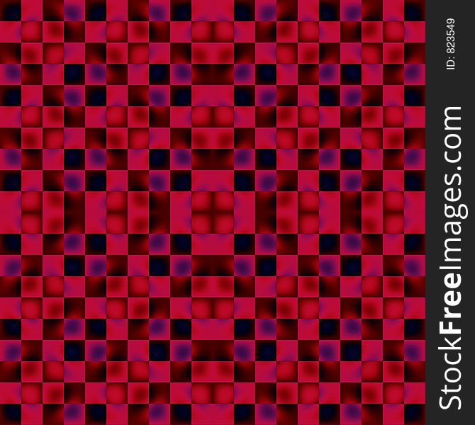 Black And Red Squares