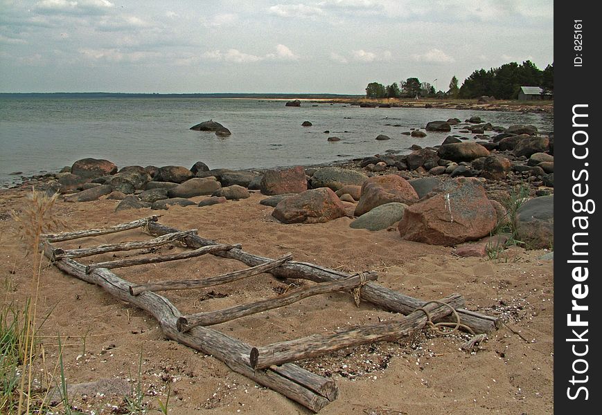 The baltic seaside, Salmistu, Estonia